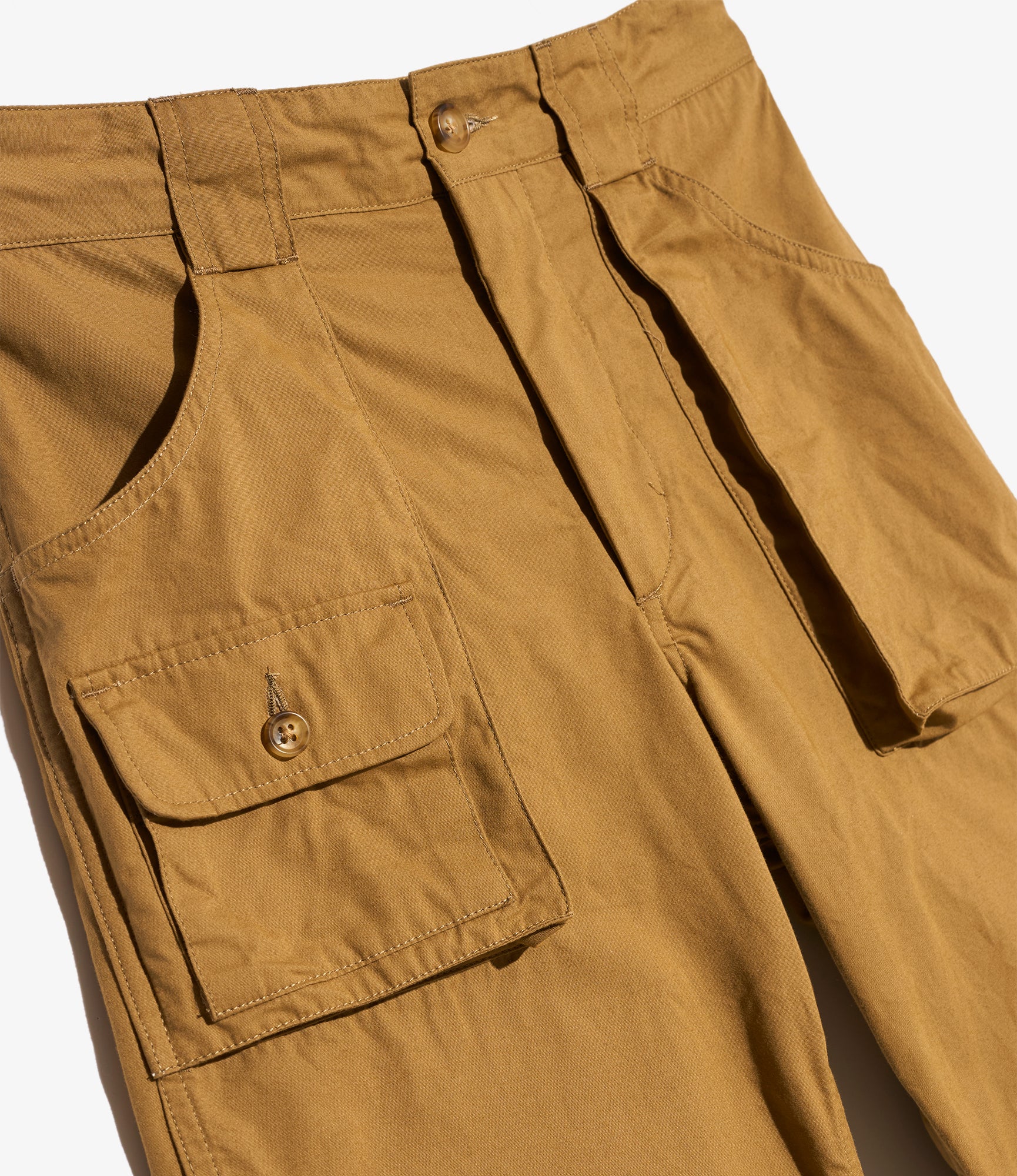 5P Pant - Dk. Khaki Cotton Crosgrain - Image 2