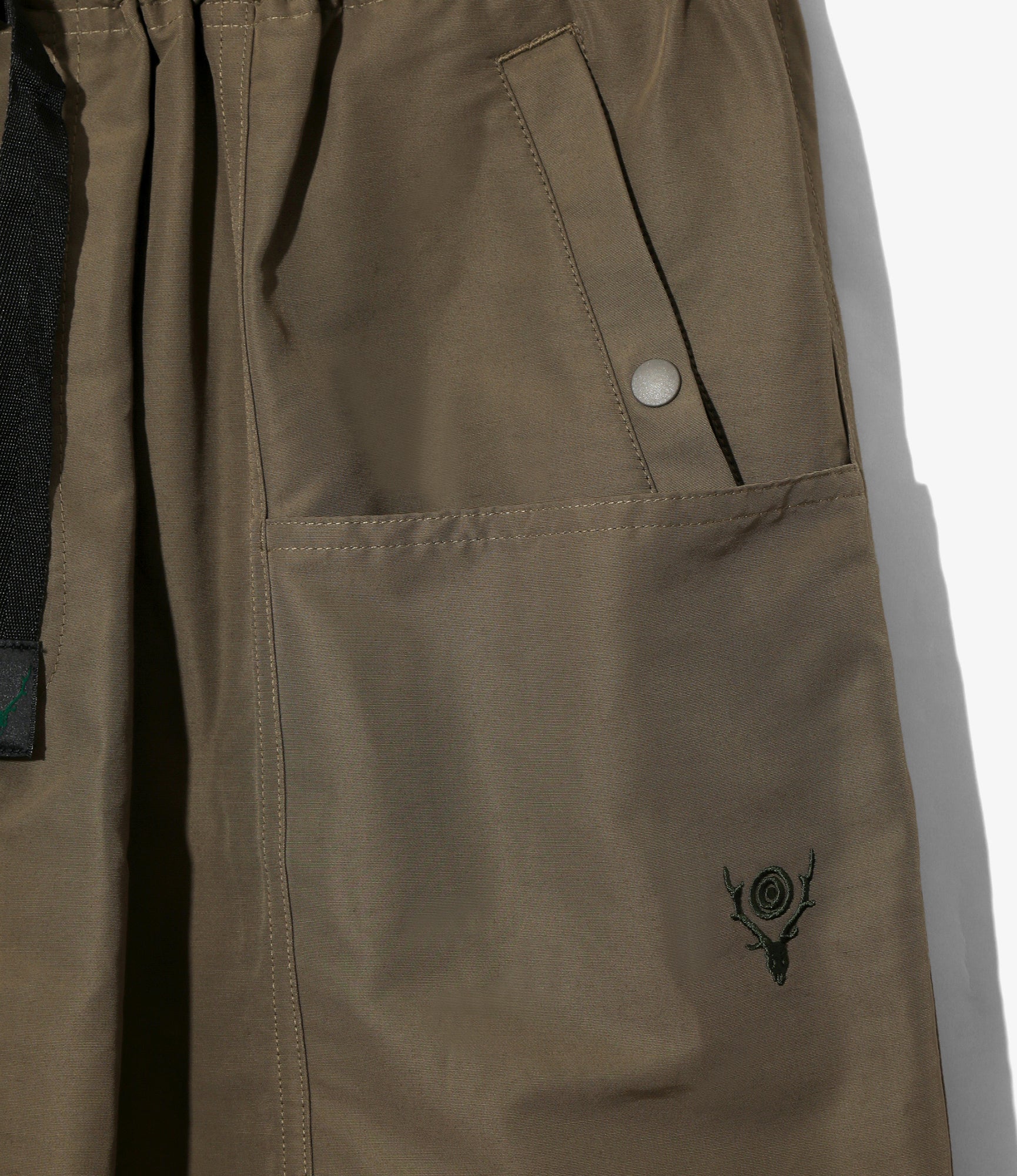 Belted C.S.Pant - Olive - C/N Grosgrain - Image 2