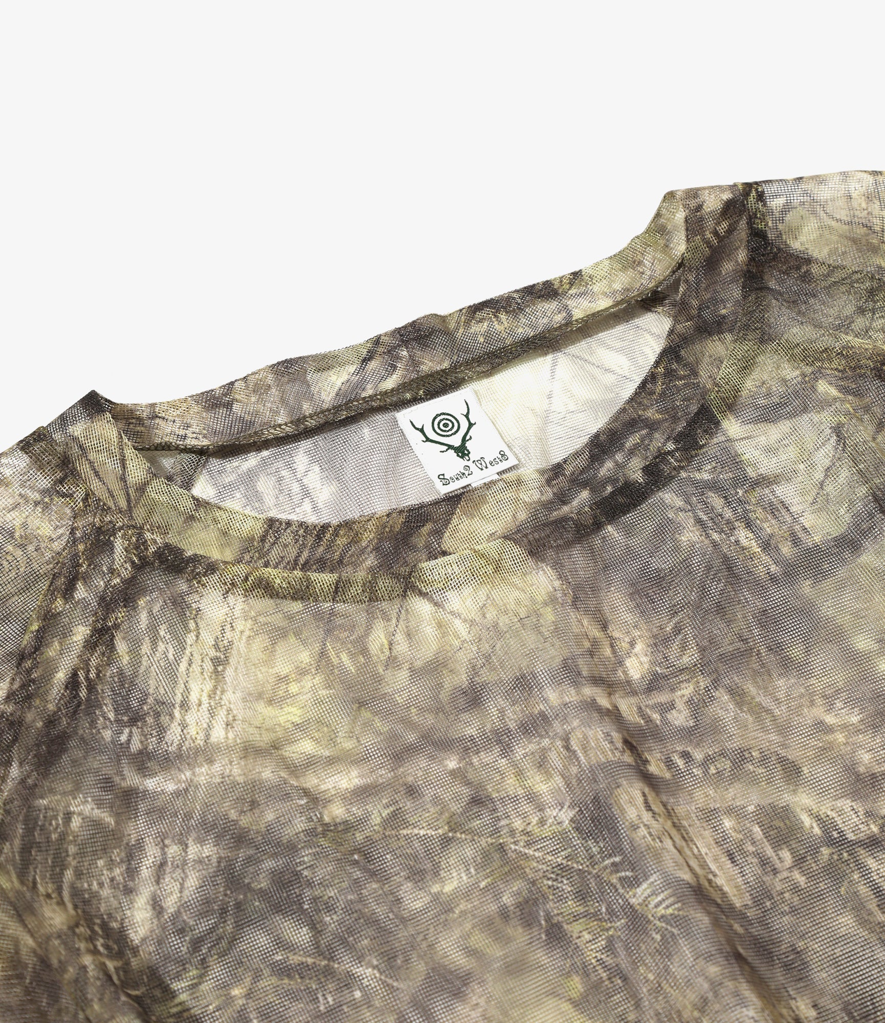 Bush Crew Neck Shirt - S2W8 Camo - Lightweight Mesh - Image 2