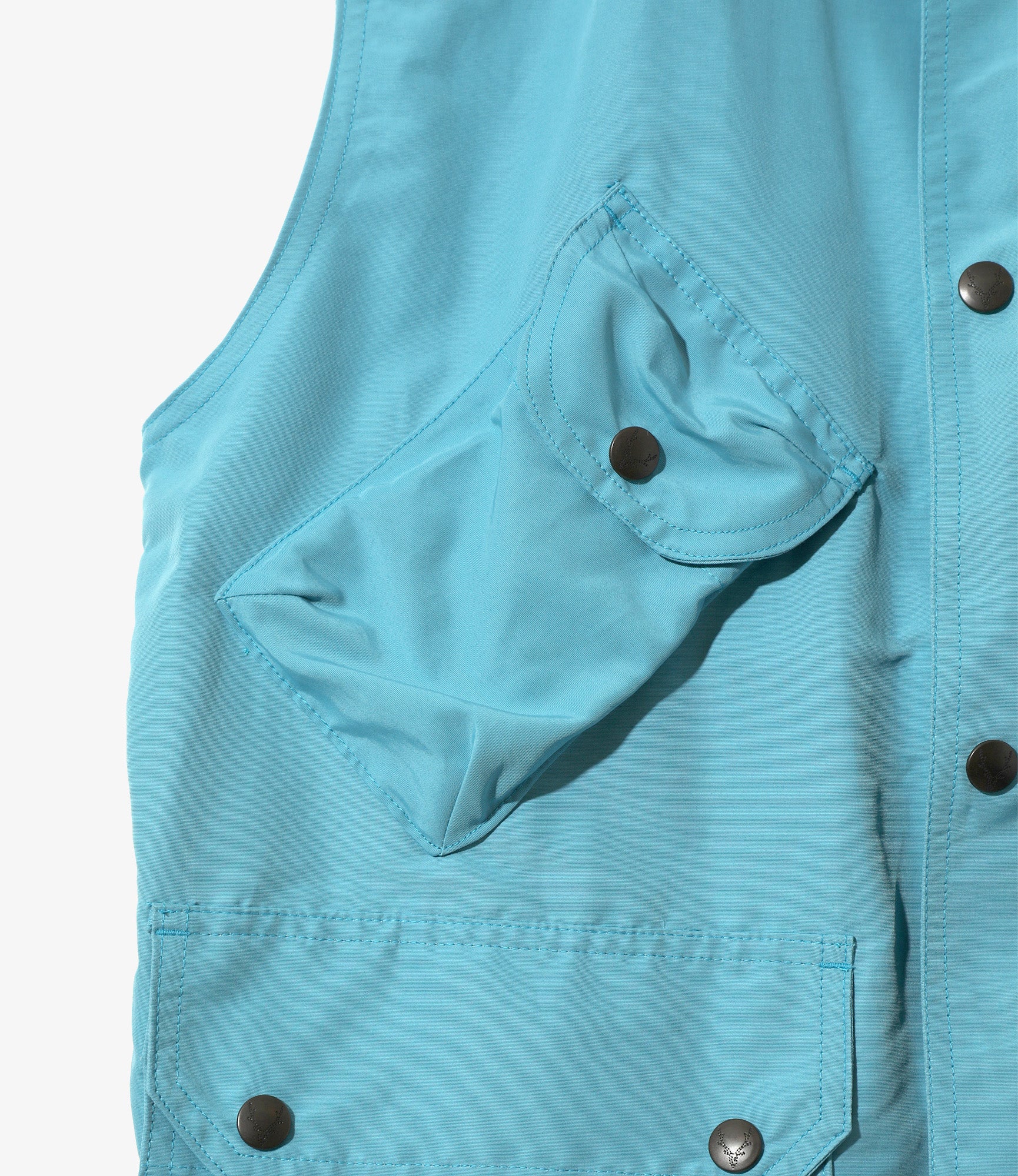 Carmel Vest - Turquoise - C/N Grosgrain - Image 3