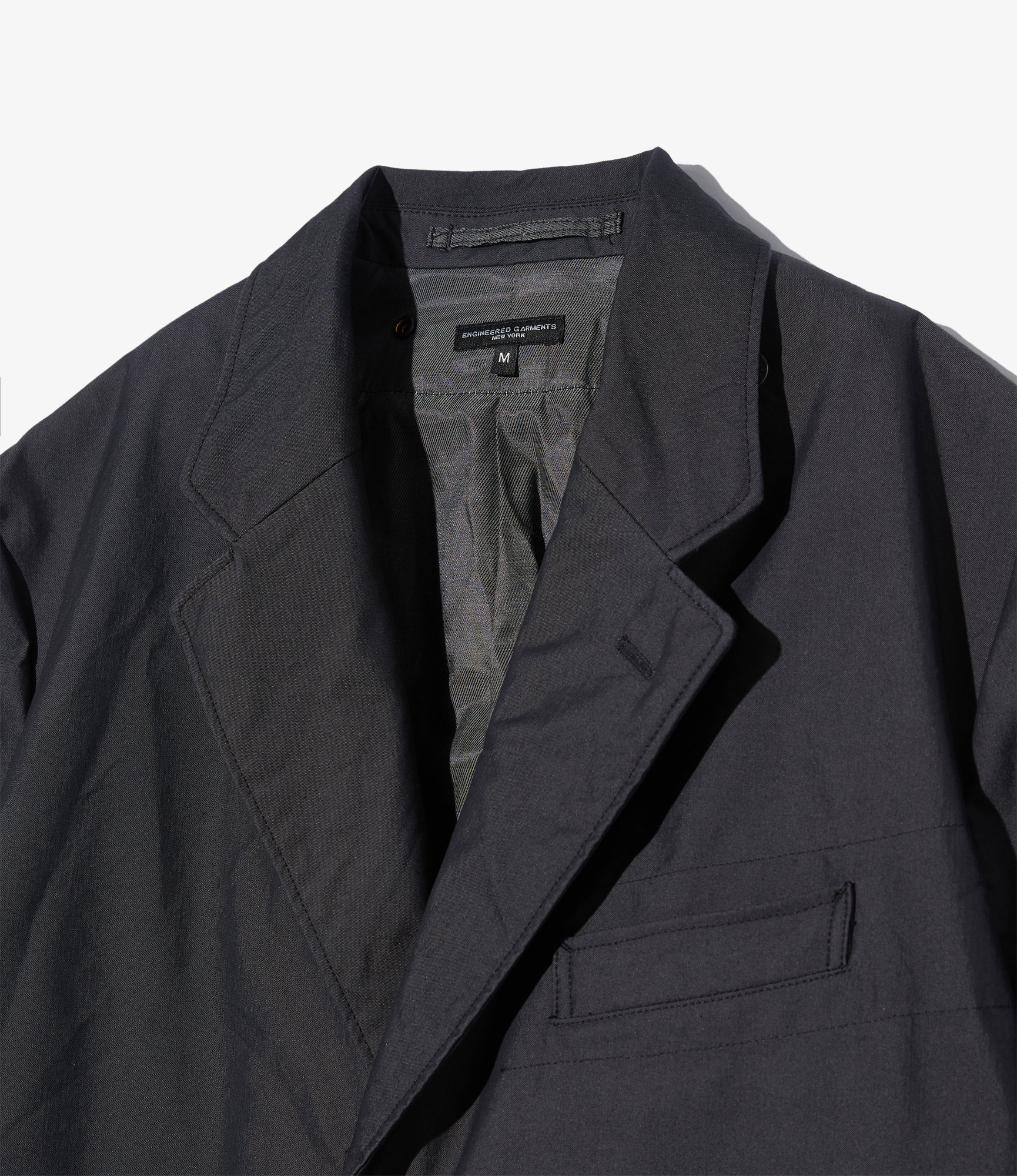 Chester Coat - Charcoal CP Weather Poplin - Image 4