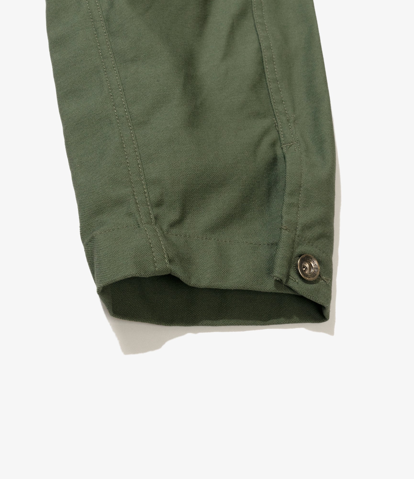 Engineer Short Jacket - Olive Cotton Reverse Sateen - Image 5