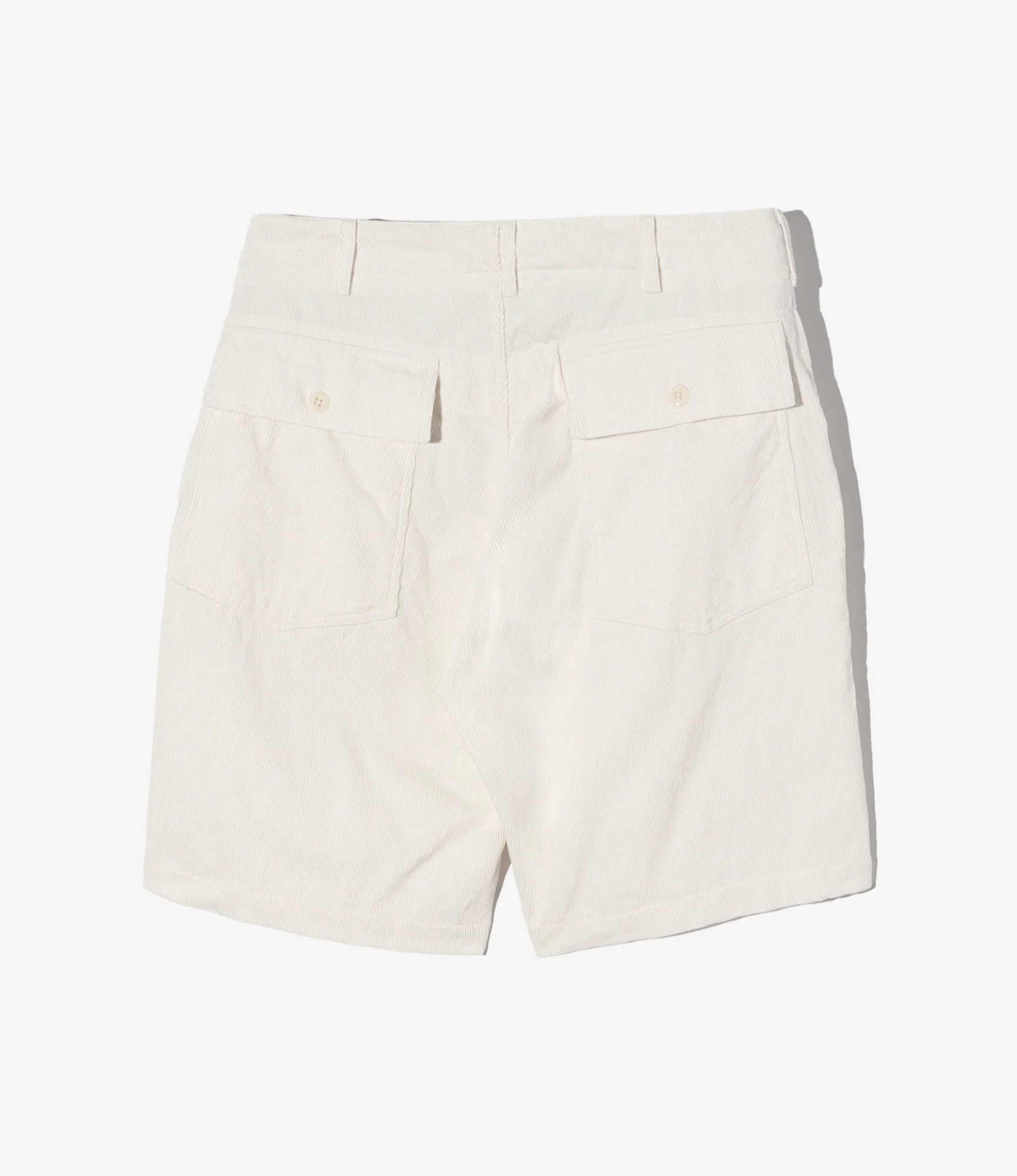 Fatigue Short - White 14W Corduroy - Image 2