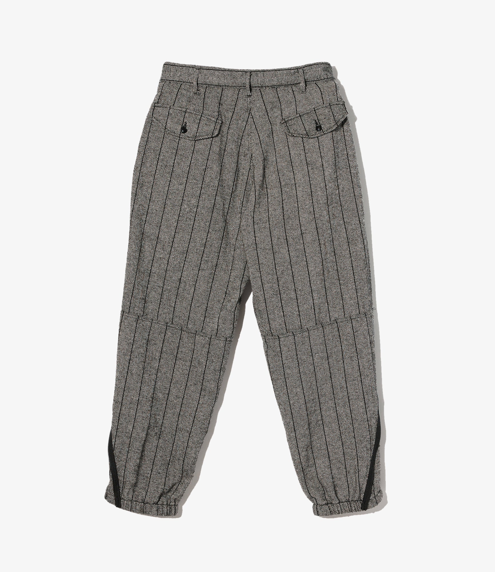 IAC Pant - Dk. Grey Wool Striped HB - Image 2