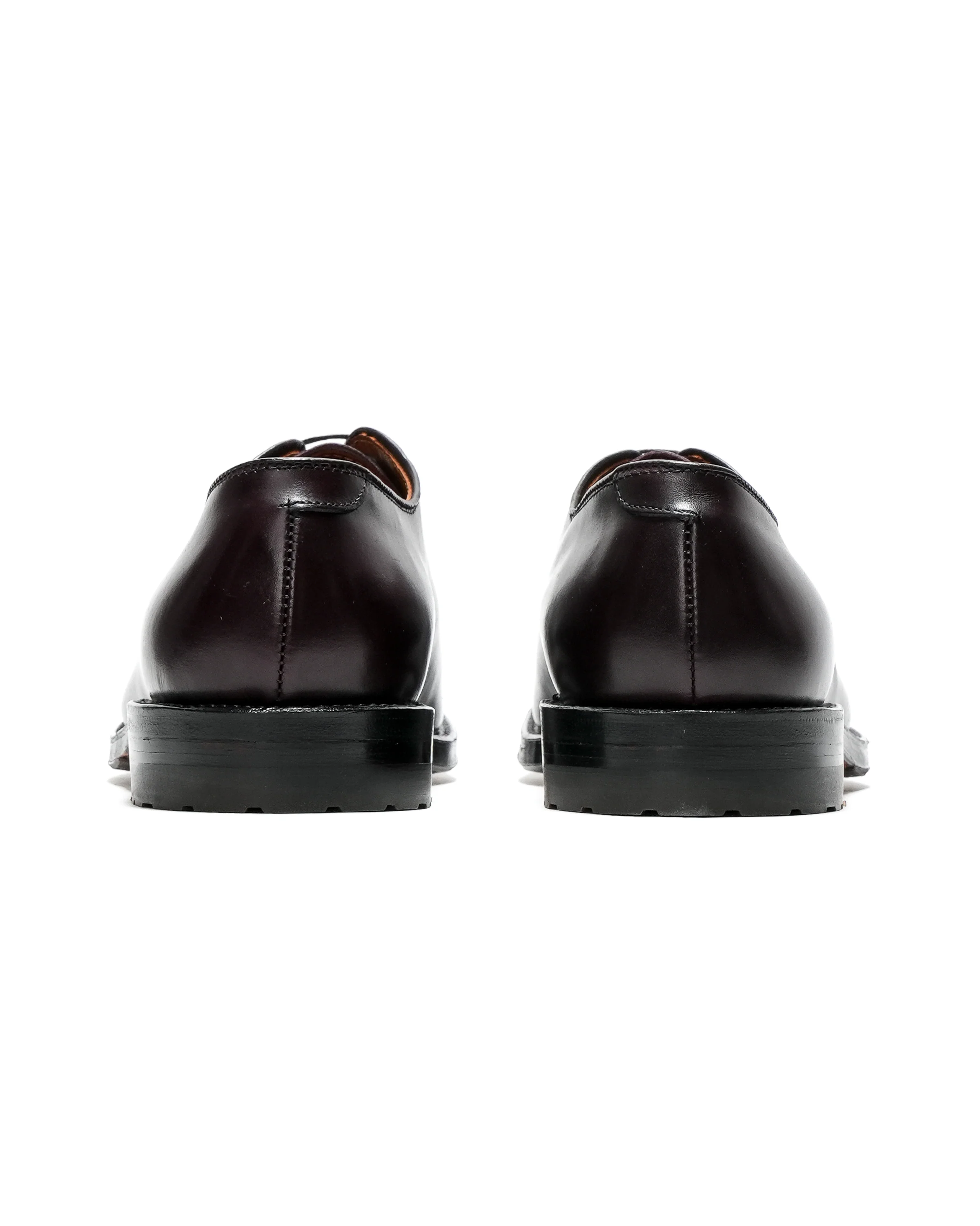 Engineered Garments x Alden - Wholecut  Plain Toe Oxford - Burgundy - Calf Skin - Image 6