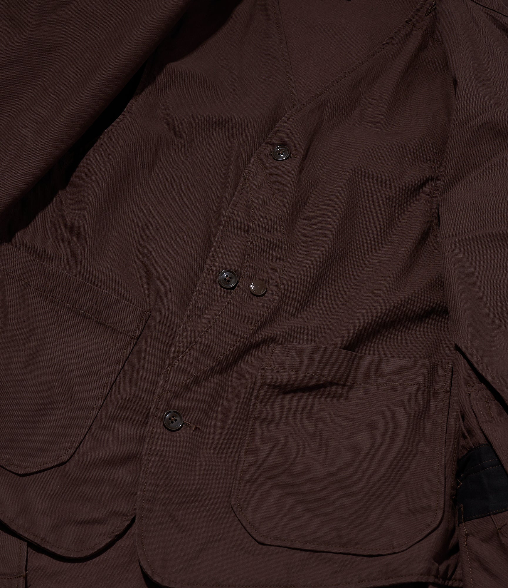 NNY x Blue in Green x Packer - Hunting Blazer -  Dk. Brown 8oz Cotton Canvas - Image 8