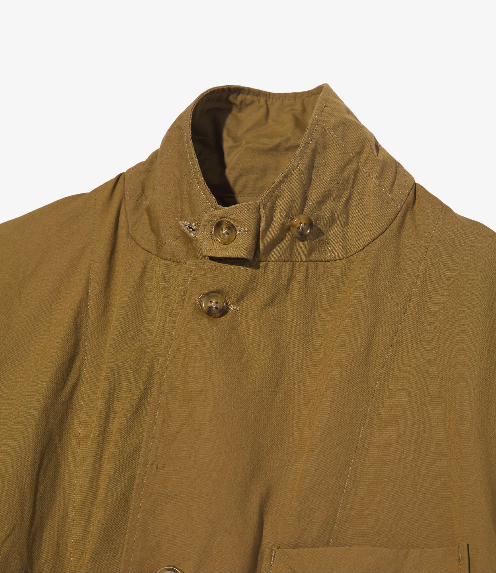 Loiter Jacket - Dk. Khaki Cotton Crosgrain - Image 3