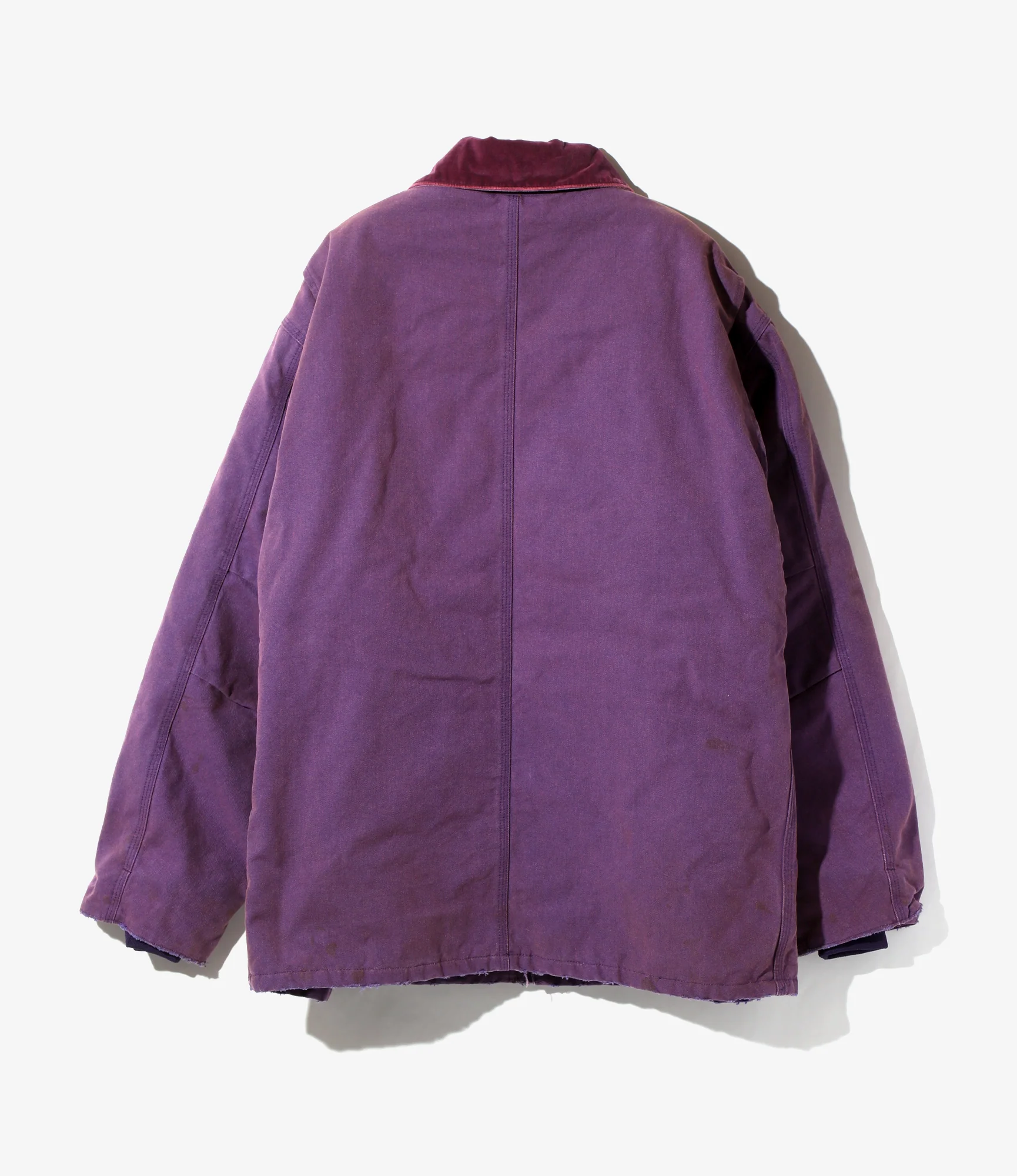 Lumberjack Coat - Purple - 11oz Cotton Oxford - Image 4