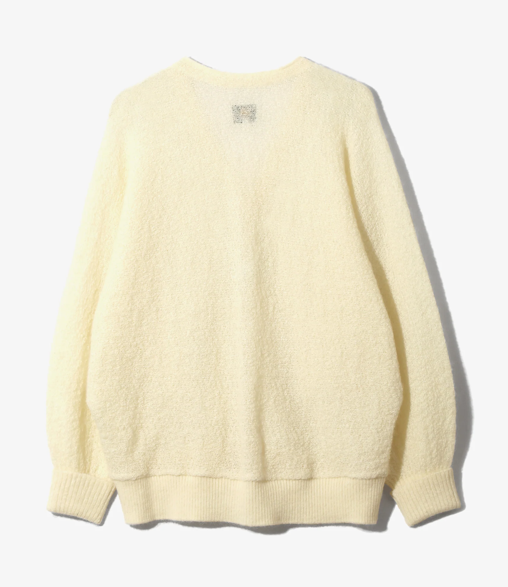 Dolman Sweater - Ivory - Crepe Weave - Image 4