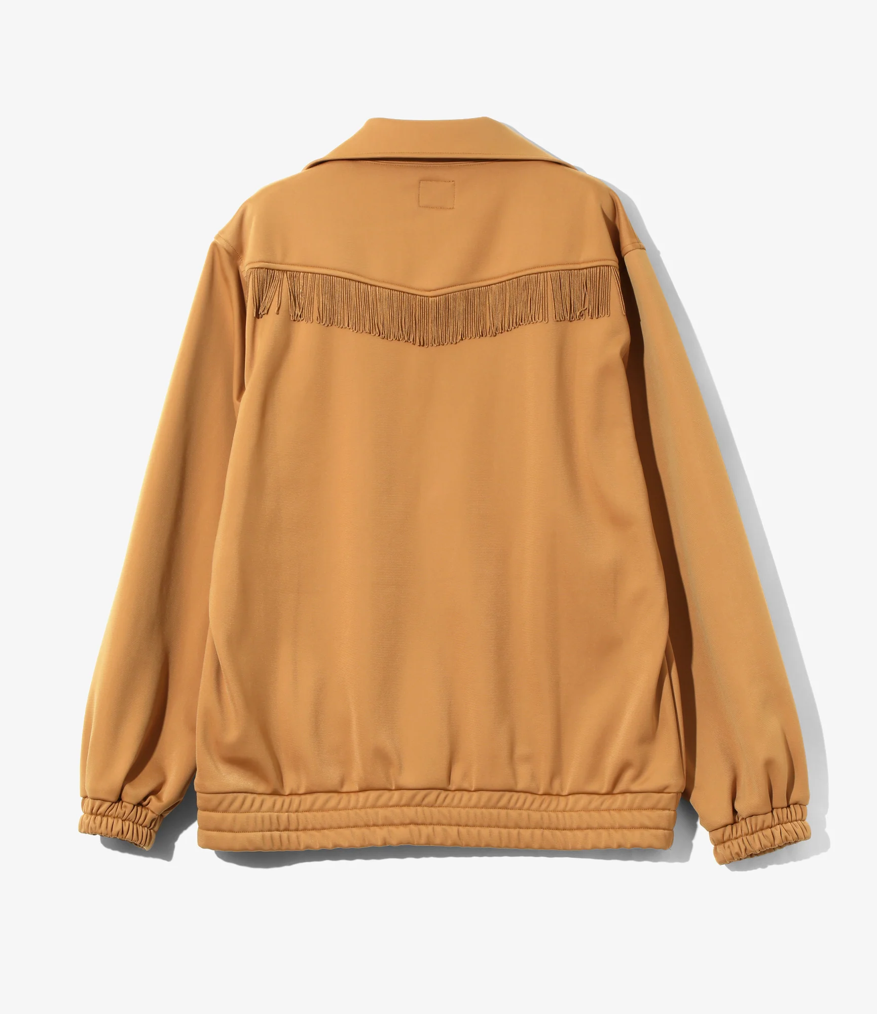 Fringe Track Jacket - Gold - Tricot Jersey - Image 5