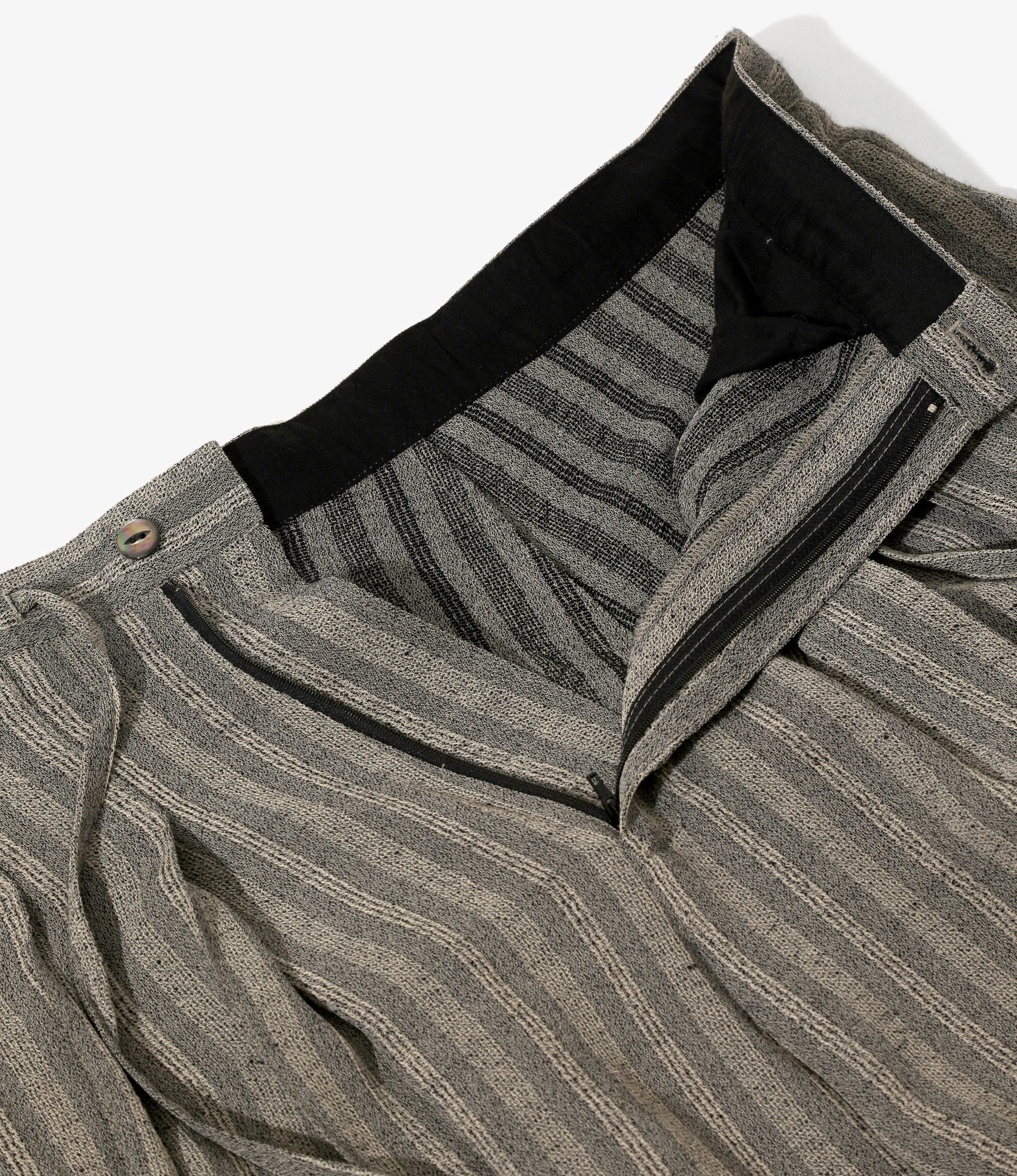 Hakama Pant - Grey - Alternate Stripe - Image 2