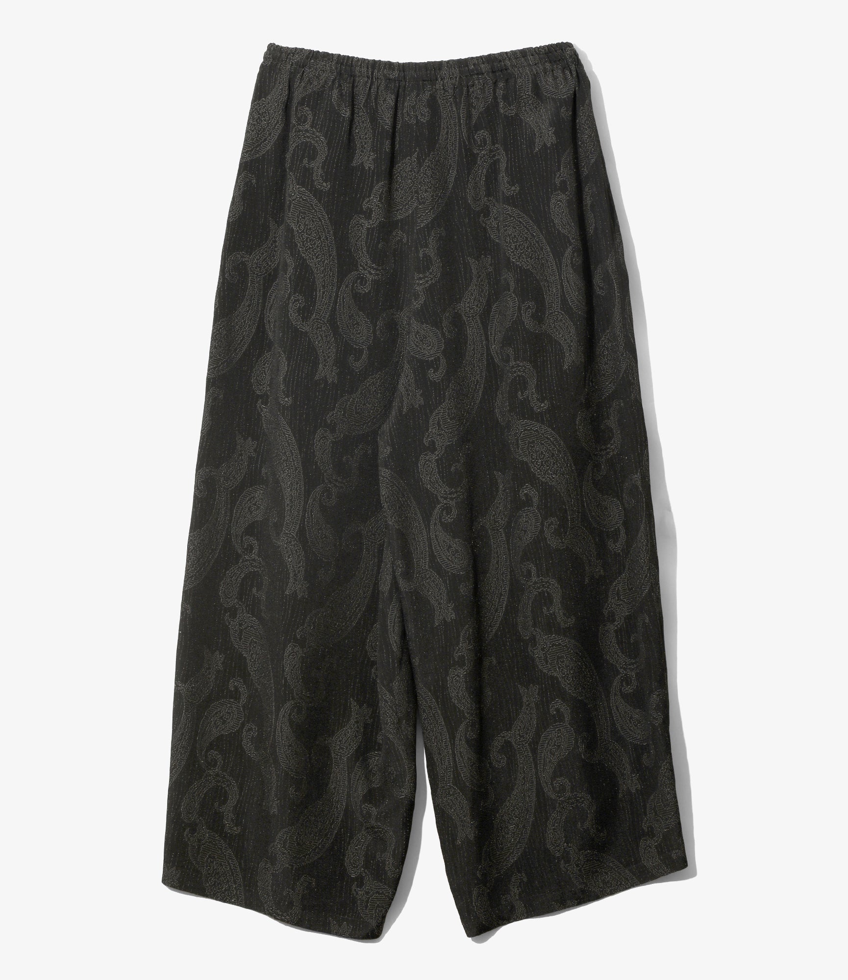 H.D. Pant - Black - Rayon Paisley Jacquard - Image 4