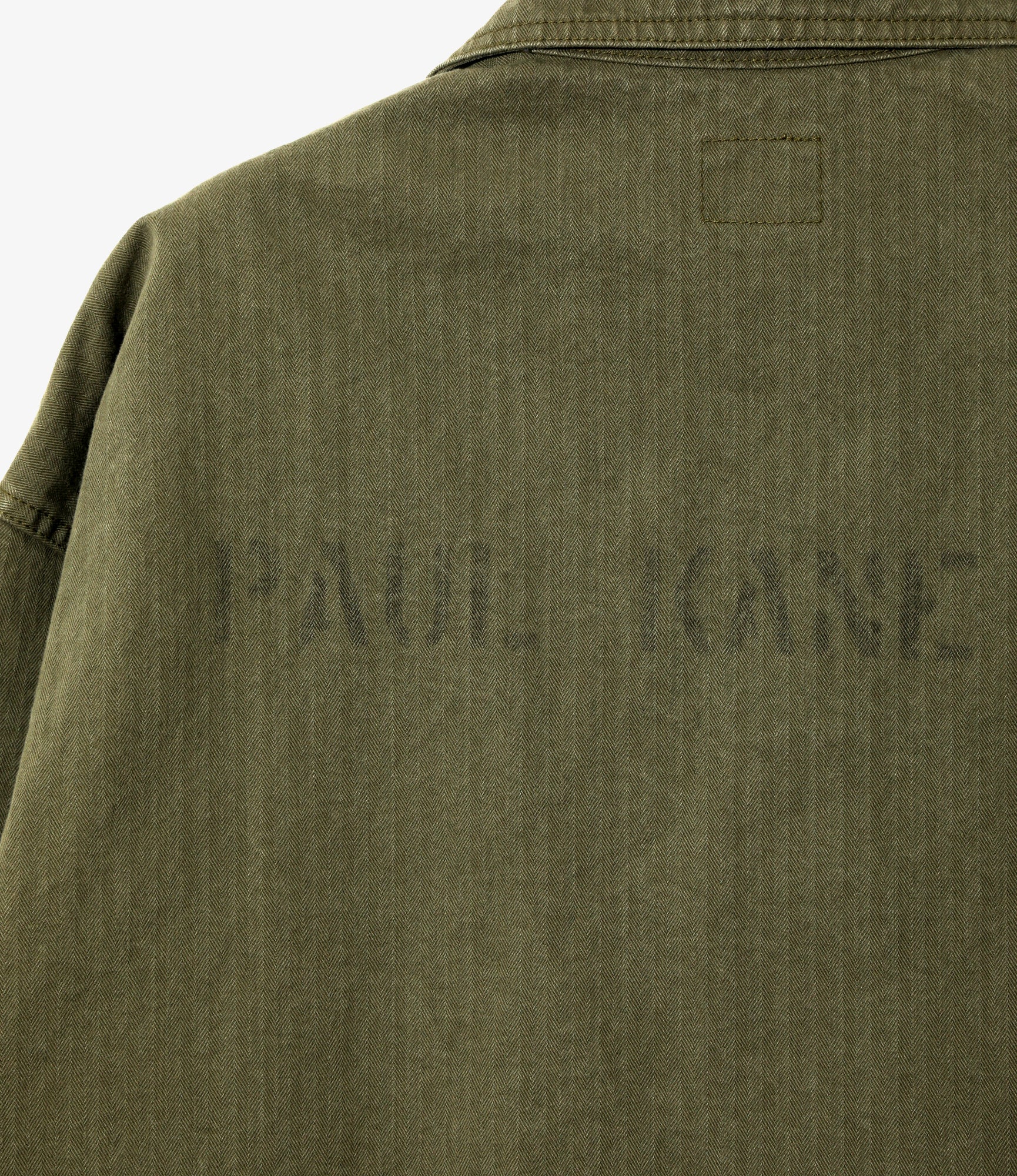 N-3 Jacket - Olive - Cotton Herringbone - Image 3