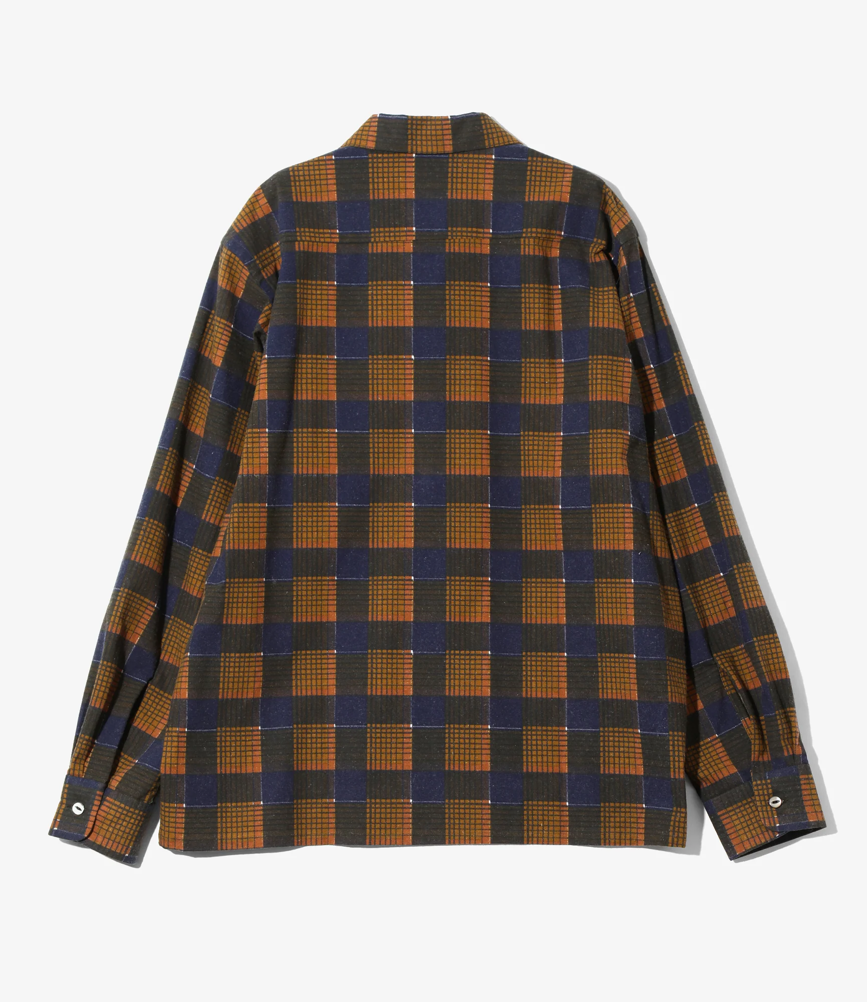 One-Up Shirt - Brown - Printed Flannel / Plaid - Image 4