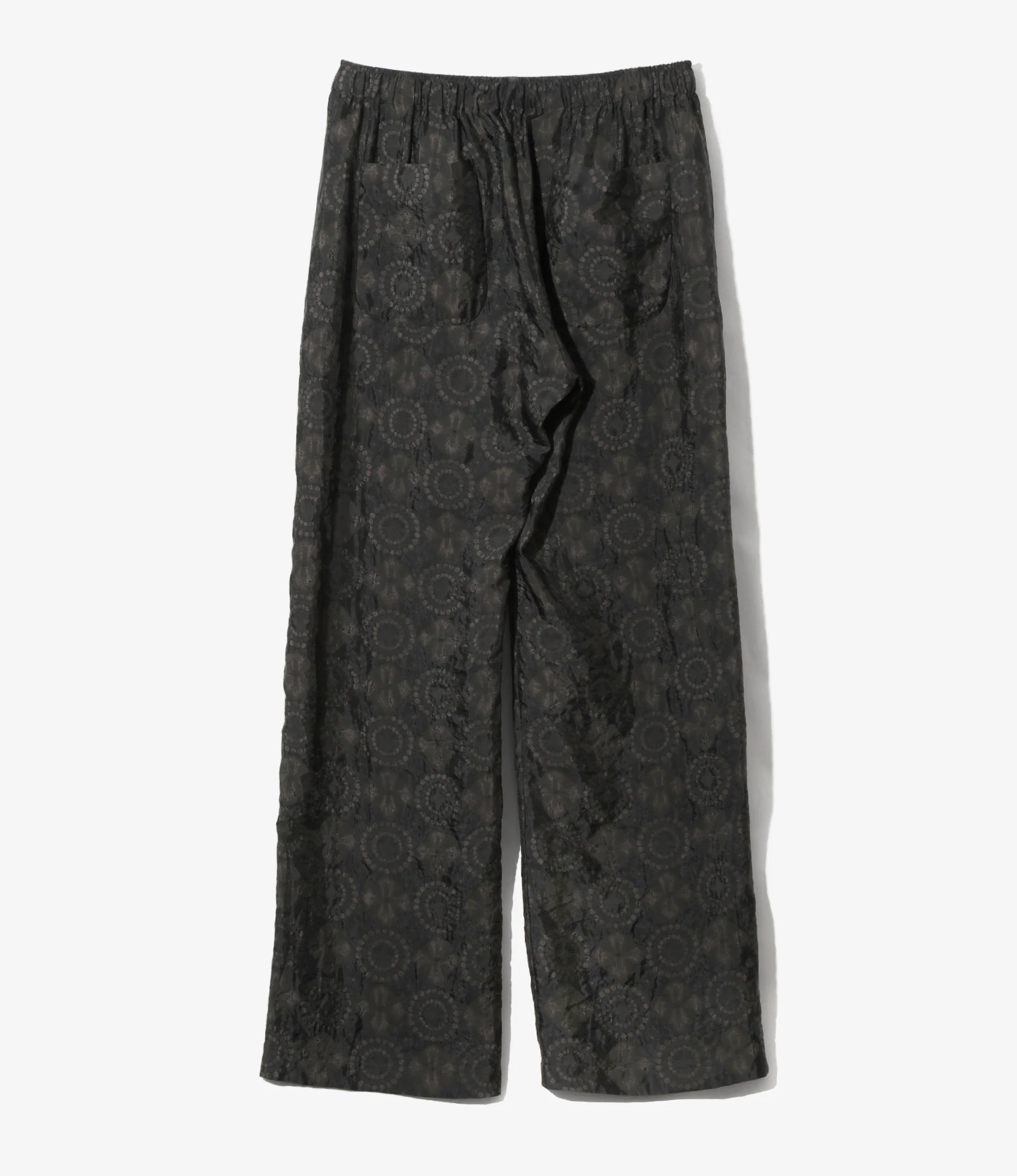 Women's String Easy Pant  - Olive - Cross Jacquard - Image 3
