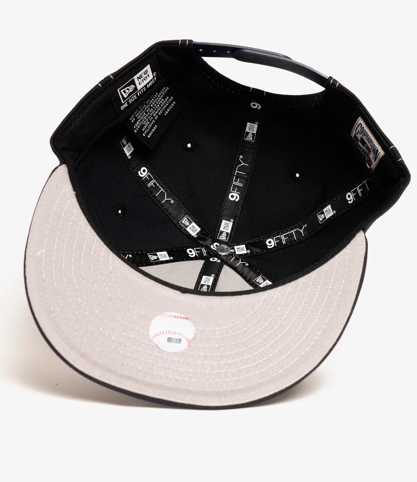 NNY Special -  Yankees - New Era Retro Crown 9Fifty Snapback- Navy / White Stitch - Image 4