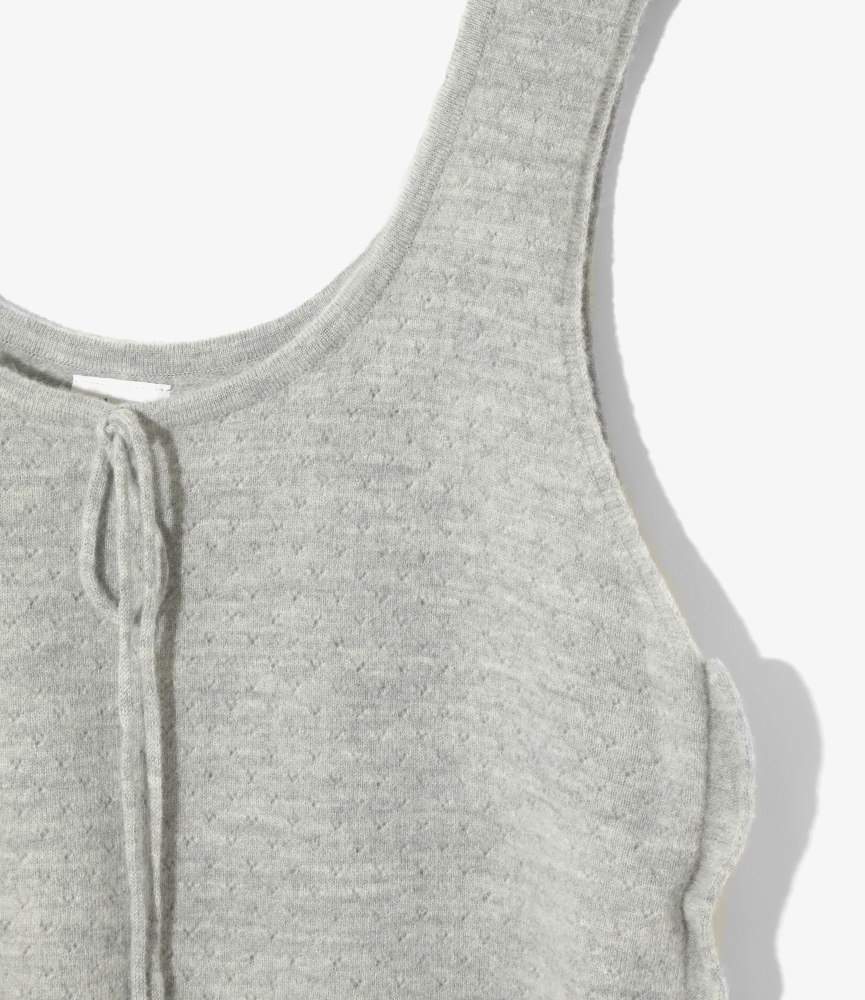 Apron Dress - H. Grey - Boiled Knit - Image 2
