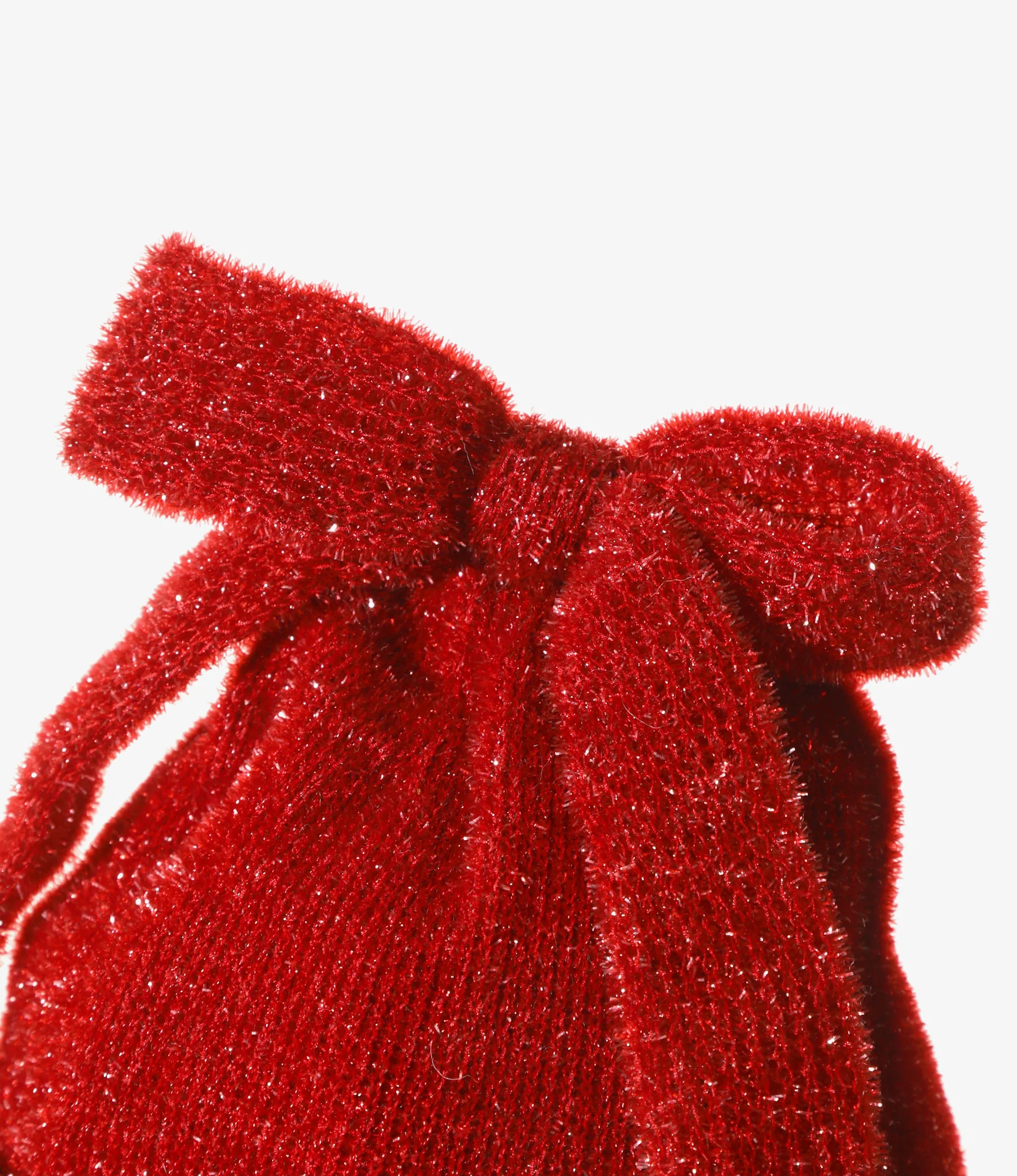 Watch Cap With Bow - Red - Image 3