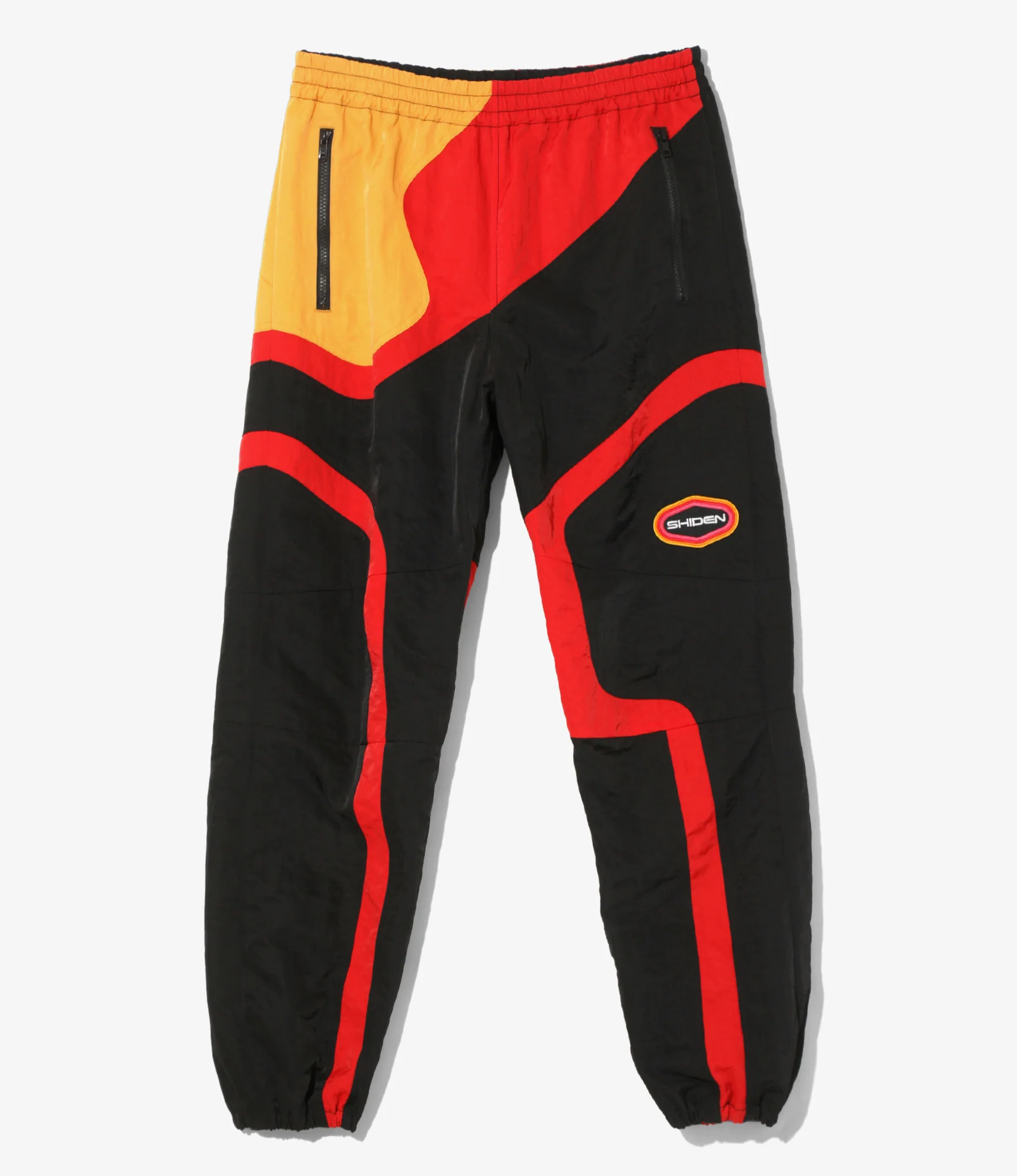 Racing Easy Pant - Red - Nylon Sateen