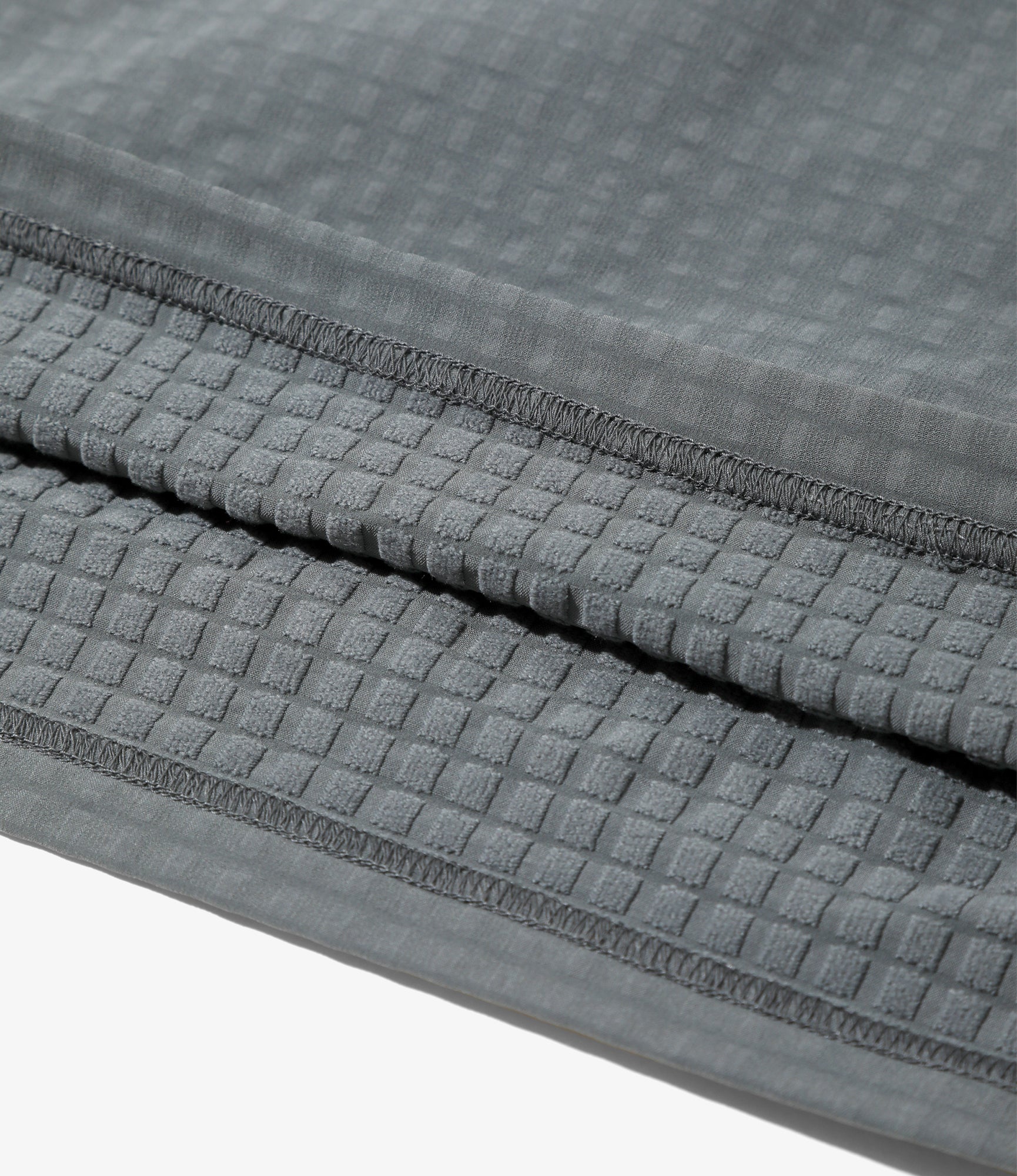 Base Layer Shirt - Grey - Fleece / Back Grid - Image 5
