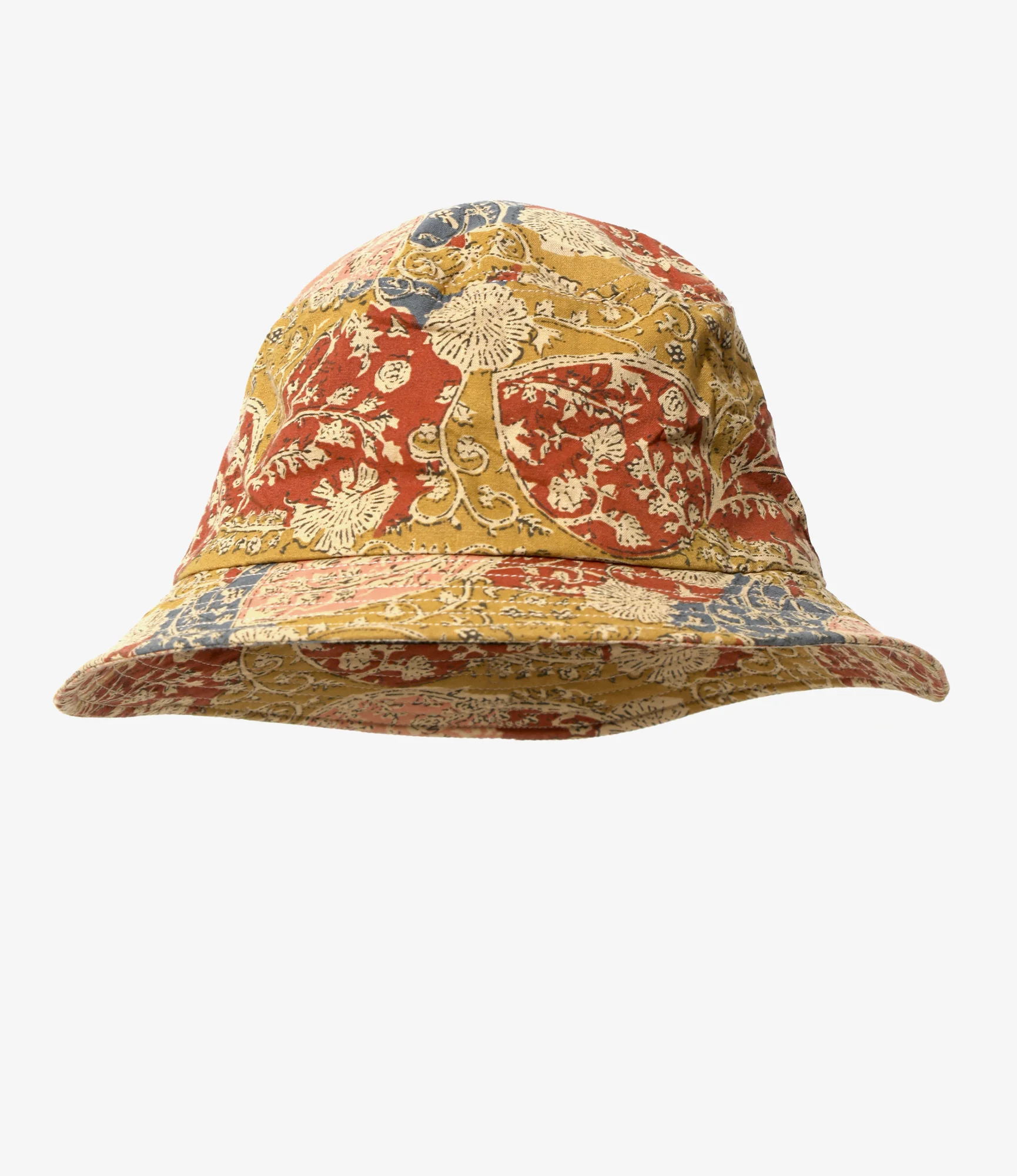 Bucket Hat - Mustard - Batik Printed - Image 2