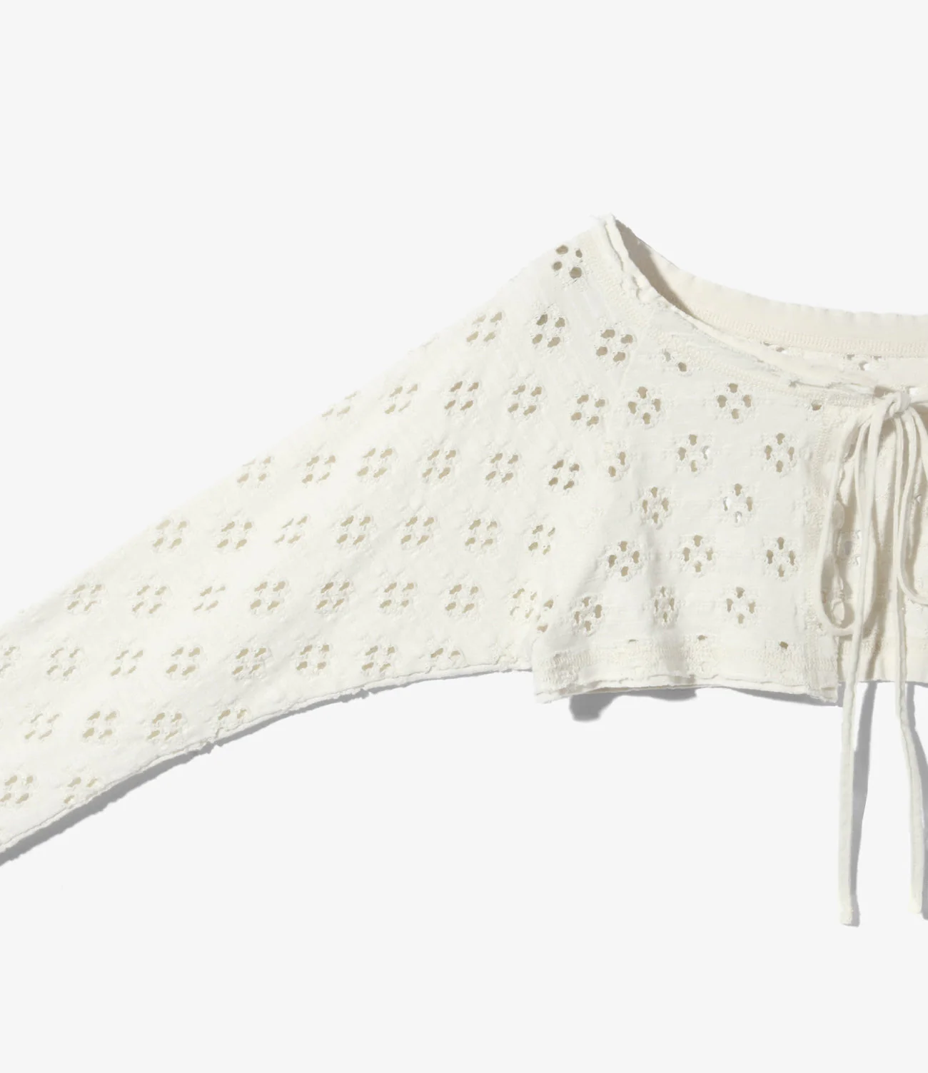 Spencer Bolero - Natural - Cutwork - Image 4