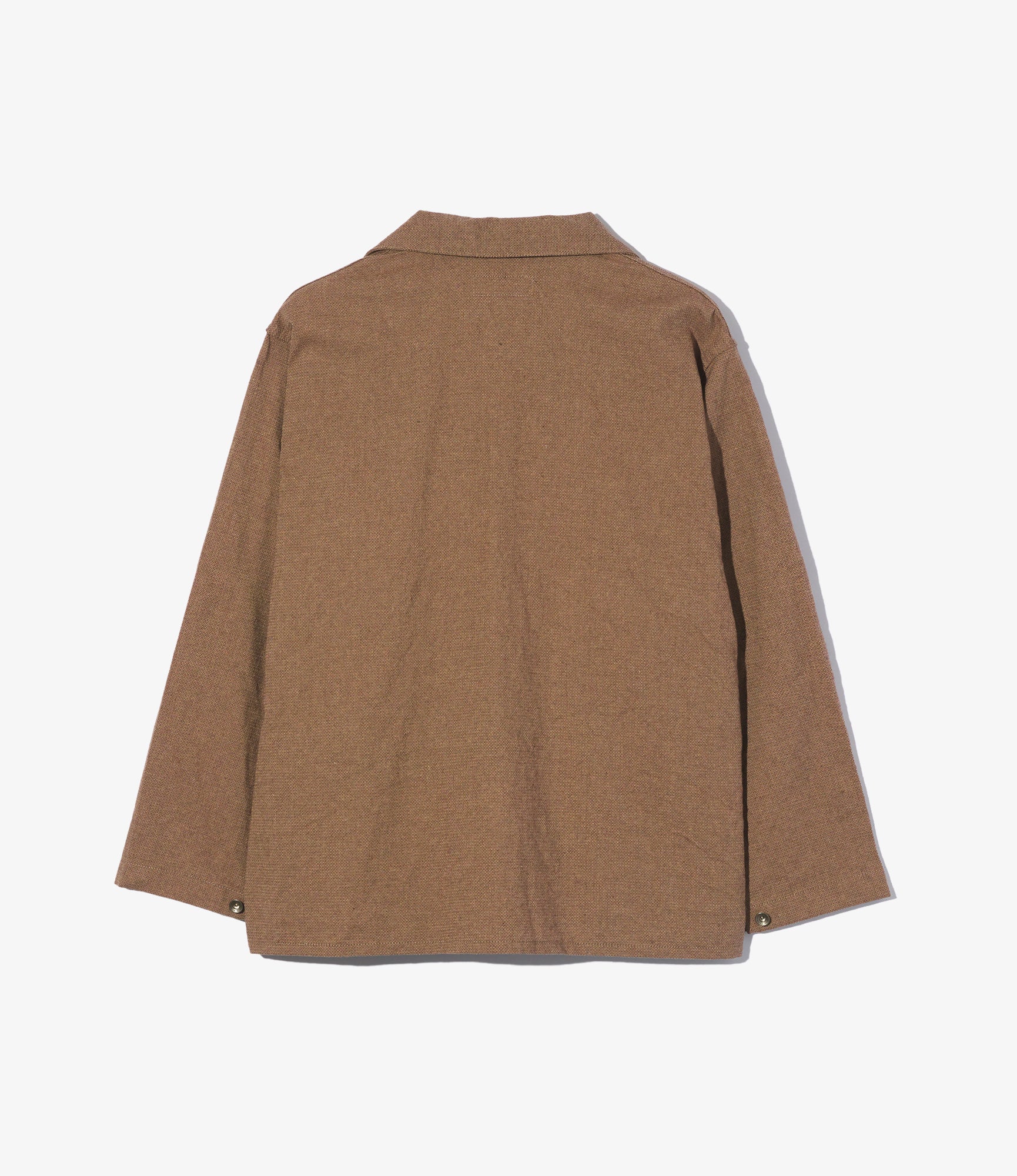 Utility Jacket - Brown CP Homespun - Image 3
