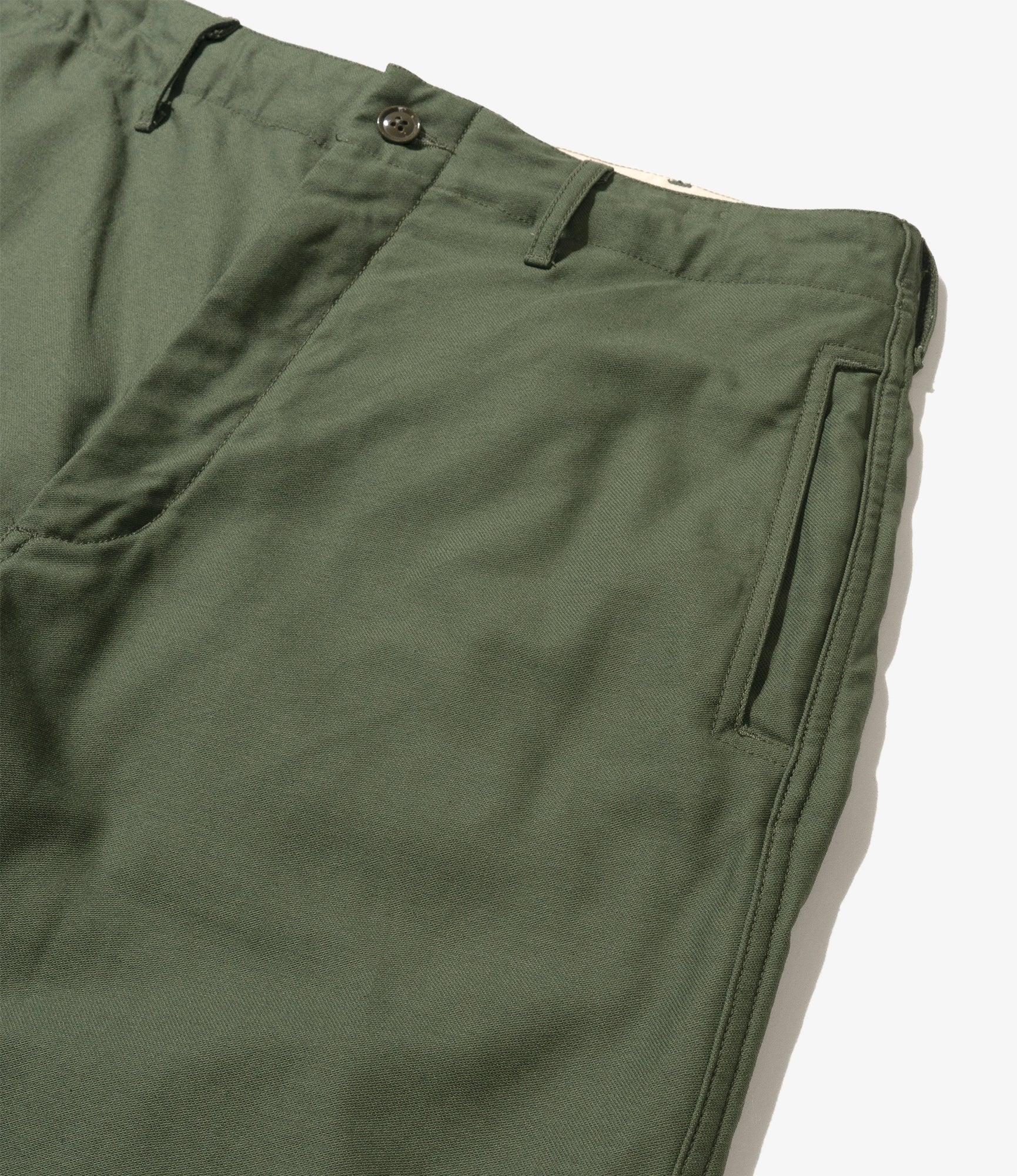 Utility Pant - Olive Cotton Reverse Sateen - Image 3