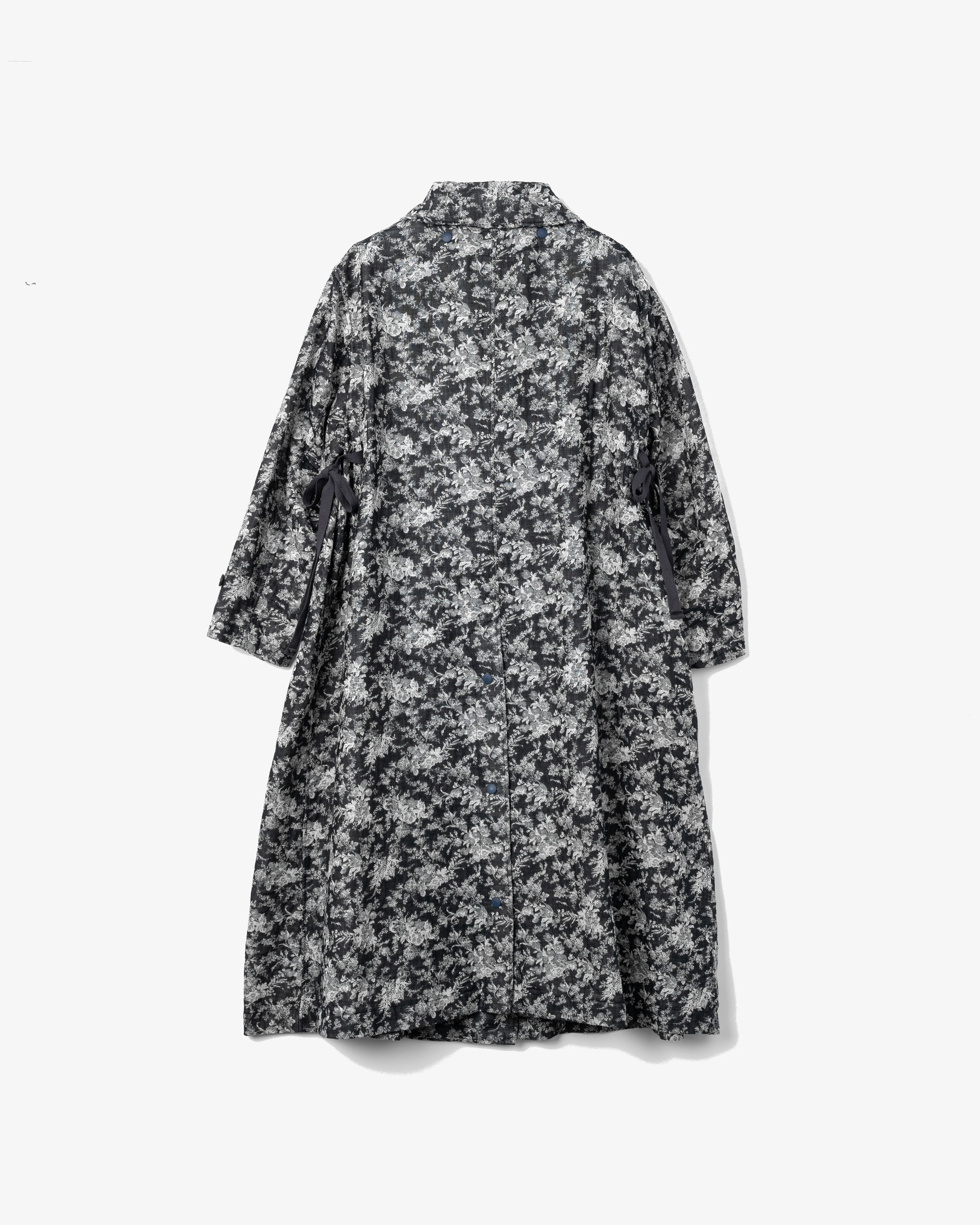 Women's Pea Dress - Navy Floral Jq. Cotton - Image 2